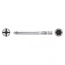 Wiha Professional Bit - Pozidriv - Style E 6.3. - PZ1 - 01808